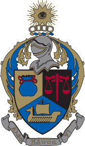 Alpha Kappa Psi coat of arms