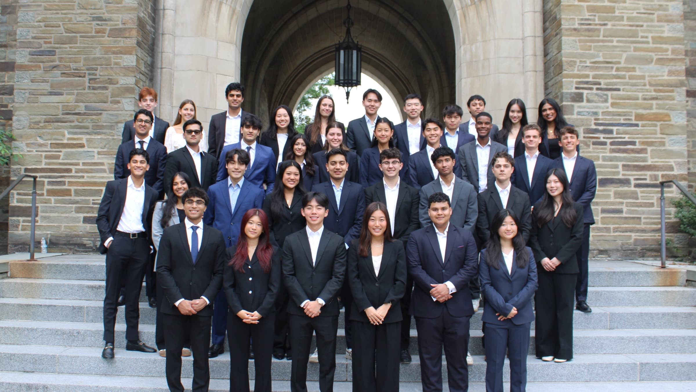 The brothers of Alpha Kappa Psi at Cornell
